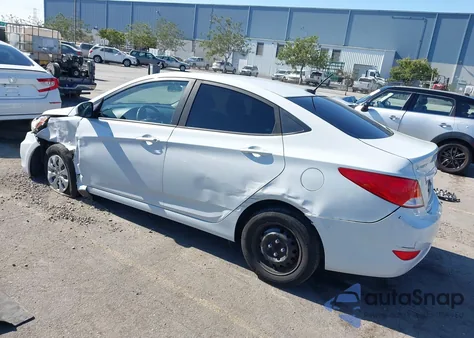 2017 Hyundai Accent Se z USA, uszkodzony, nr VIN KMHCT4AE6HU371153